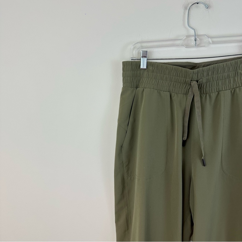 Spanx Olive Green Out of Office Elastic Waist Athletic Pants Size Large - Picture 3 of 5